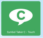 The logo for Symbol Talker C - Touch.