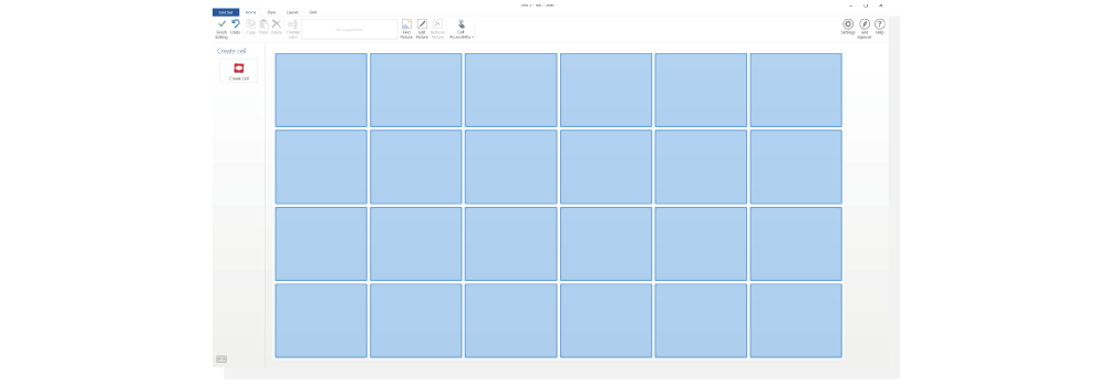 Selecting multiple cells in Grid 3