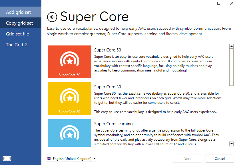 Multiple versions of Super Core